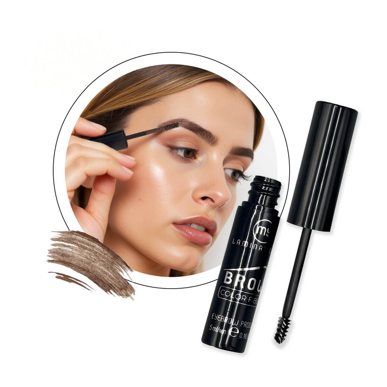 Brow Color Fiber Kaş Maskarası — My Lamination
